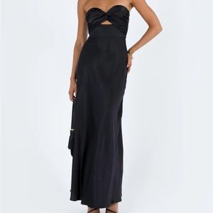Princess Polly Black Maxi Dress